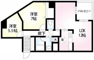 ＰＲＩＳＭ　ＣＯＵＲＴ　平井の物件間取画像